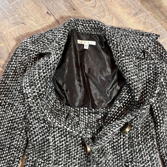 Cabi Style 530 Tweed Wool Blend Jacket Size XS - Picture 7 of 12